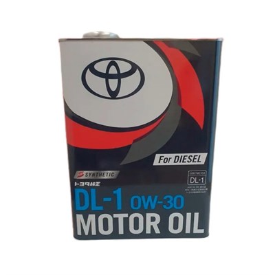 TOYOTA MOTOR OIL SP 0w-30 DL-1 (4л) 10052