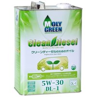 MOLYGREEN CLEAN DIESEL 5W-30 DL-1 (4л) 10036